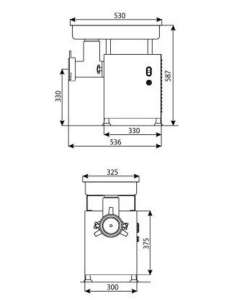 Meat Mincer A E 32  Brand Minerva Omega - Image 3