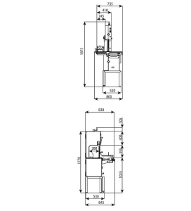 Bone Saw Brand Minerva Omega C-E 243 - Image 4