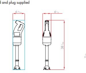 MP 600 Robot Coupe Hand Blender - Image 2